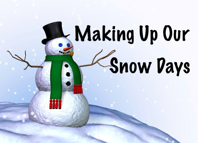 Allen Consolidated Schools - Making up Snow Days